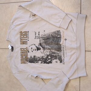 John Carpenter’s Michael Myers Halloween Graphic Sweatshirt Size Medium
